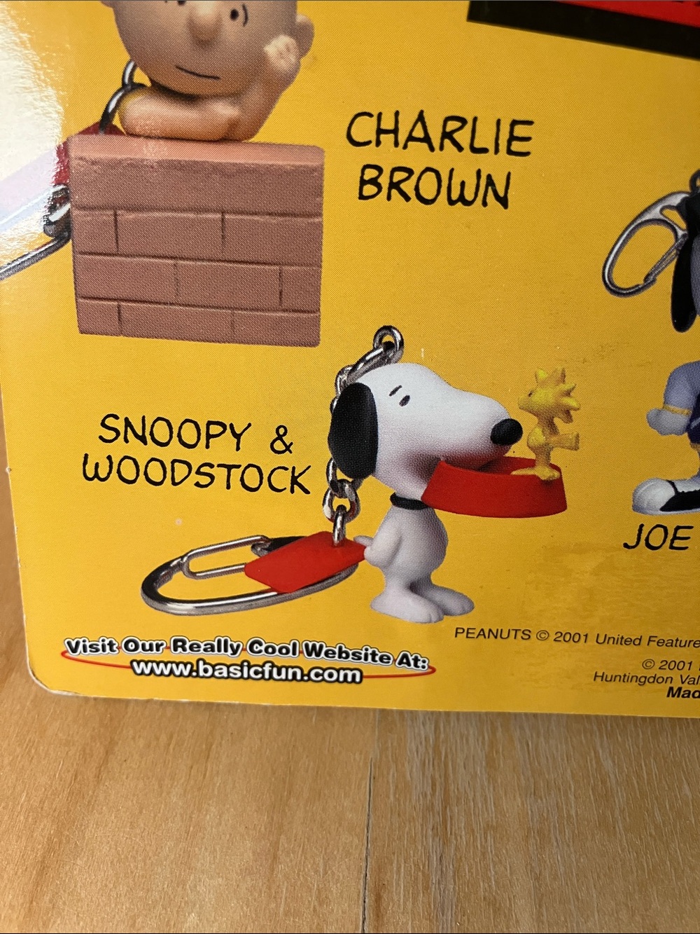Peanuts Snoopy and Woodstock Keychain by Basic Fun - Picture 4 of 8